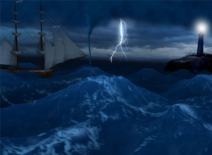 Lightning Storm Screensaver 2