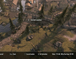 Game Mods: The Elder Scrolls V: Skyrim - Map In Full 3D Mod v1.1