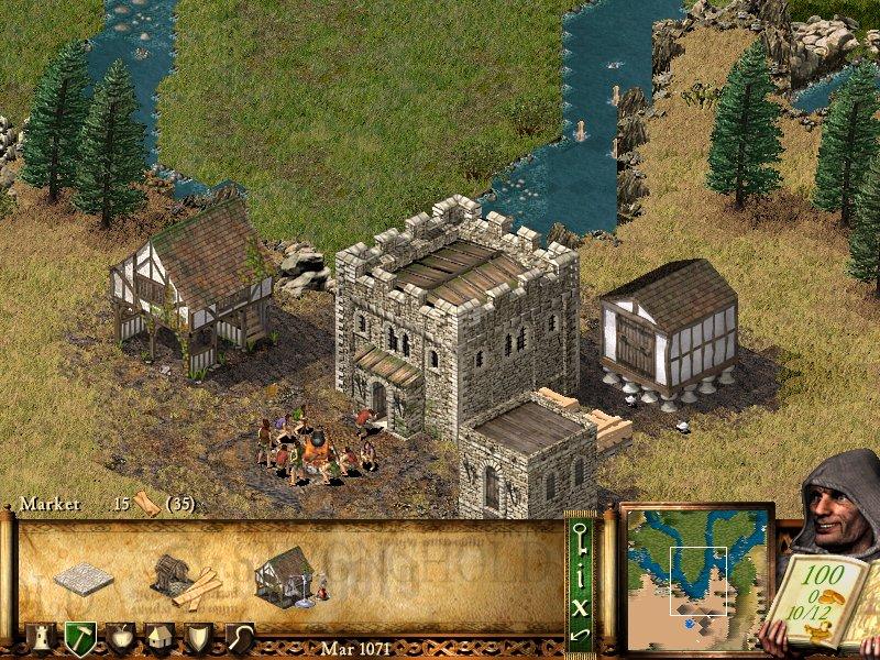 Stronghold 1 PC Game Screenshot
