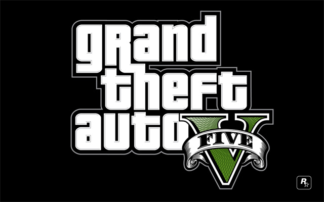 Grand Theft Auto 5 Five - Los Santos Rock Radio, vinyl car sticker