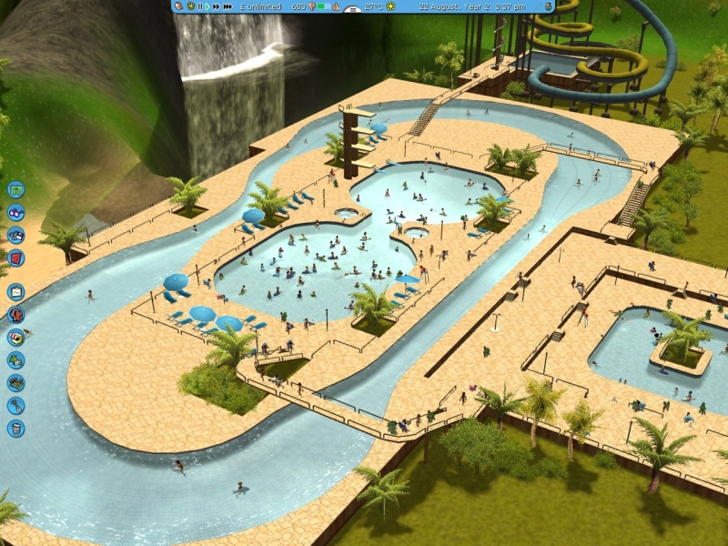 RollerCoaster Tycoon 3: Soaked! E3 2005 Preshow Report - GameSpot