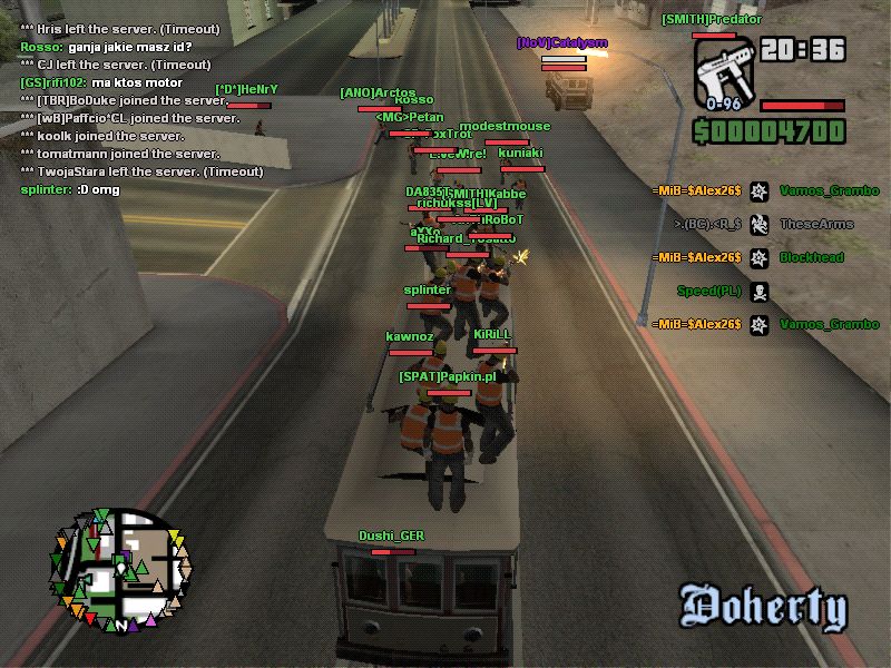 Game Patches: Grand Theft Auto: San Andreas - Multiplayer 0.2.2 | MegaGames