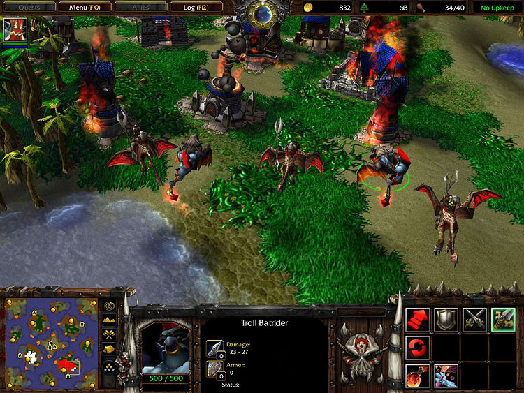 warcraft 3 tft