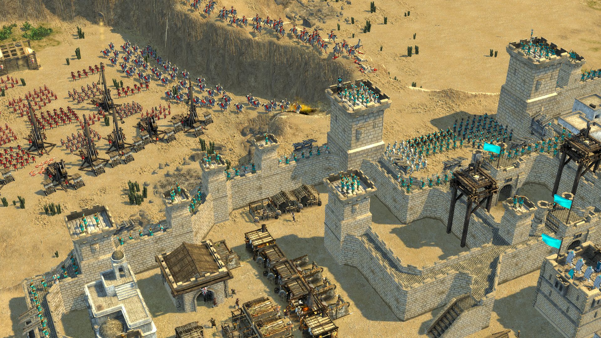 Stronghold Crusader. 