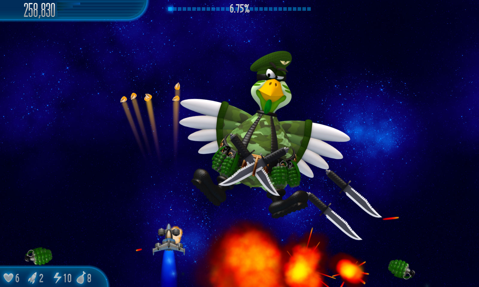 chicken invaders 6 play online game