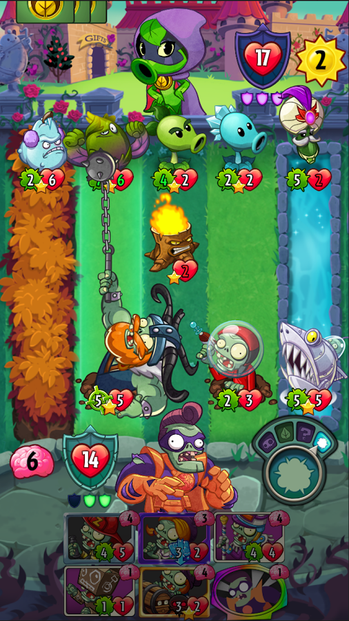 Plants vs zombies heroes гайд