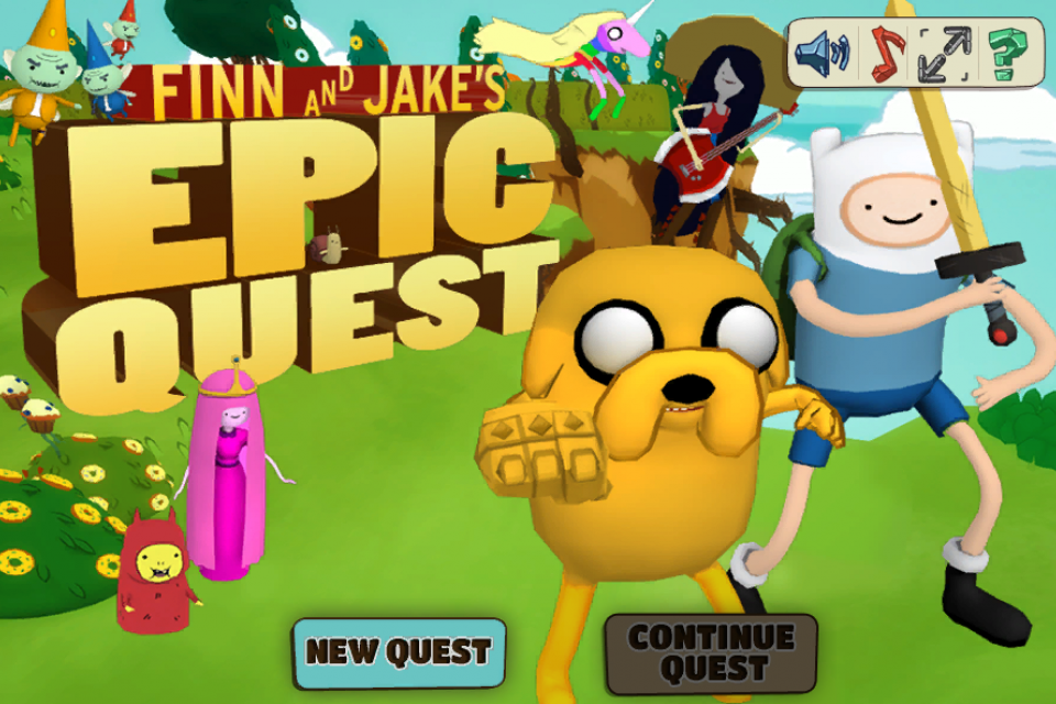 Finn and Jake's Epic Quest
