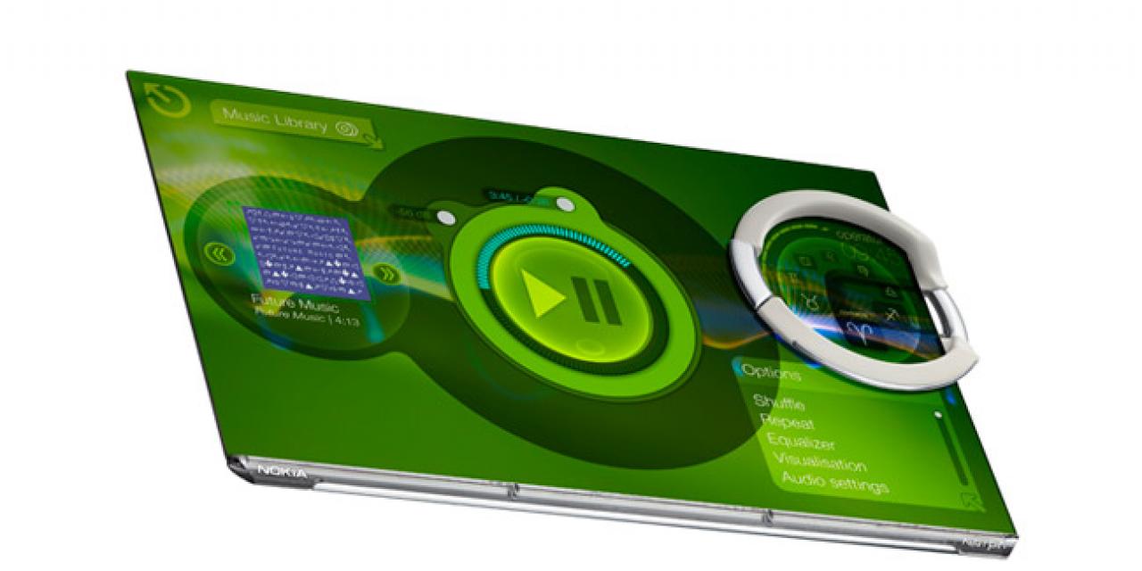 Nokia Demonstrates Nanotech Morph Phone Concept