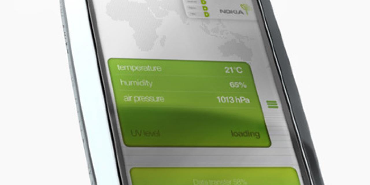 Nokia Demonstrates Nanotech Morph Phone Concept