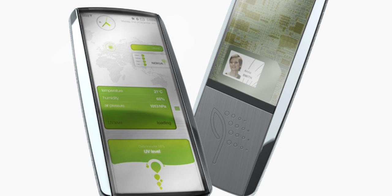Nokia Demonstrates Nanotech Morph Phone Concept
