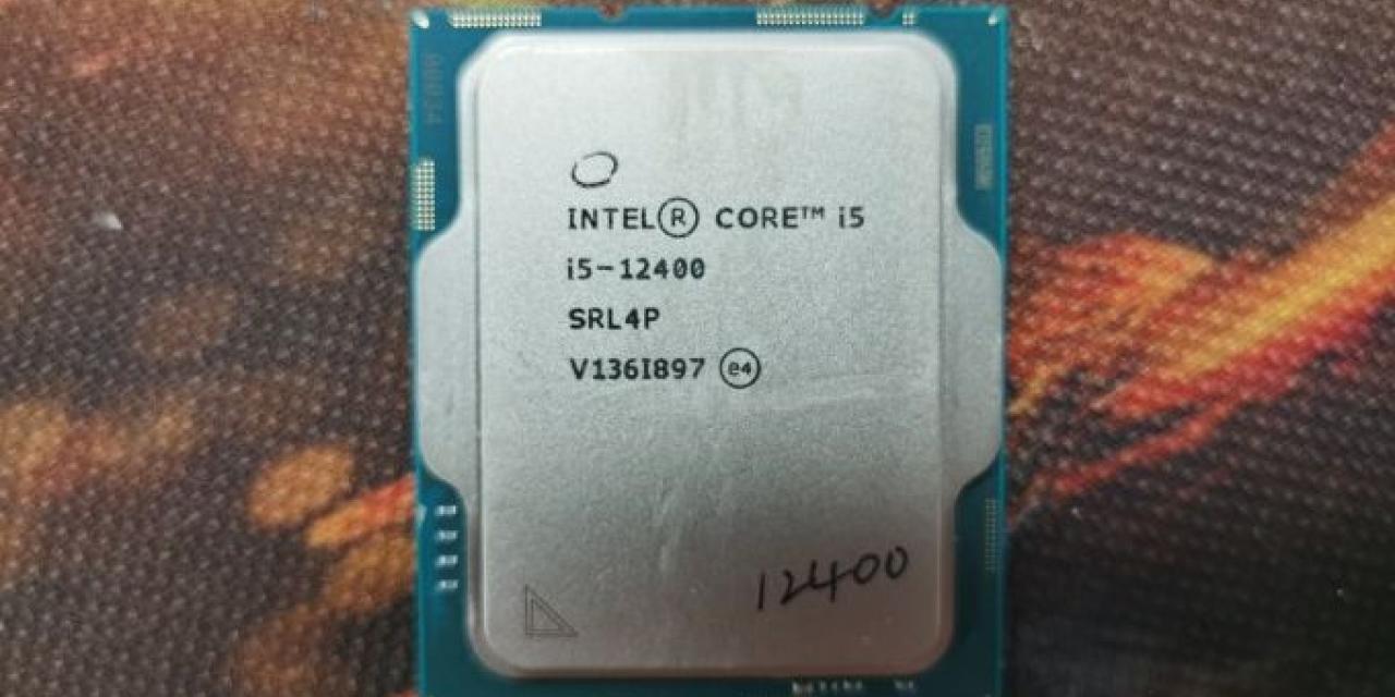 Intel Core i5-12400 shows up on Ebay for $228