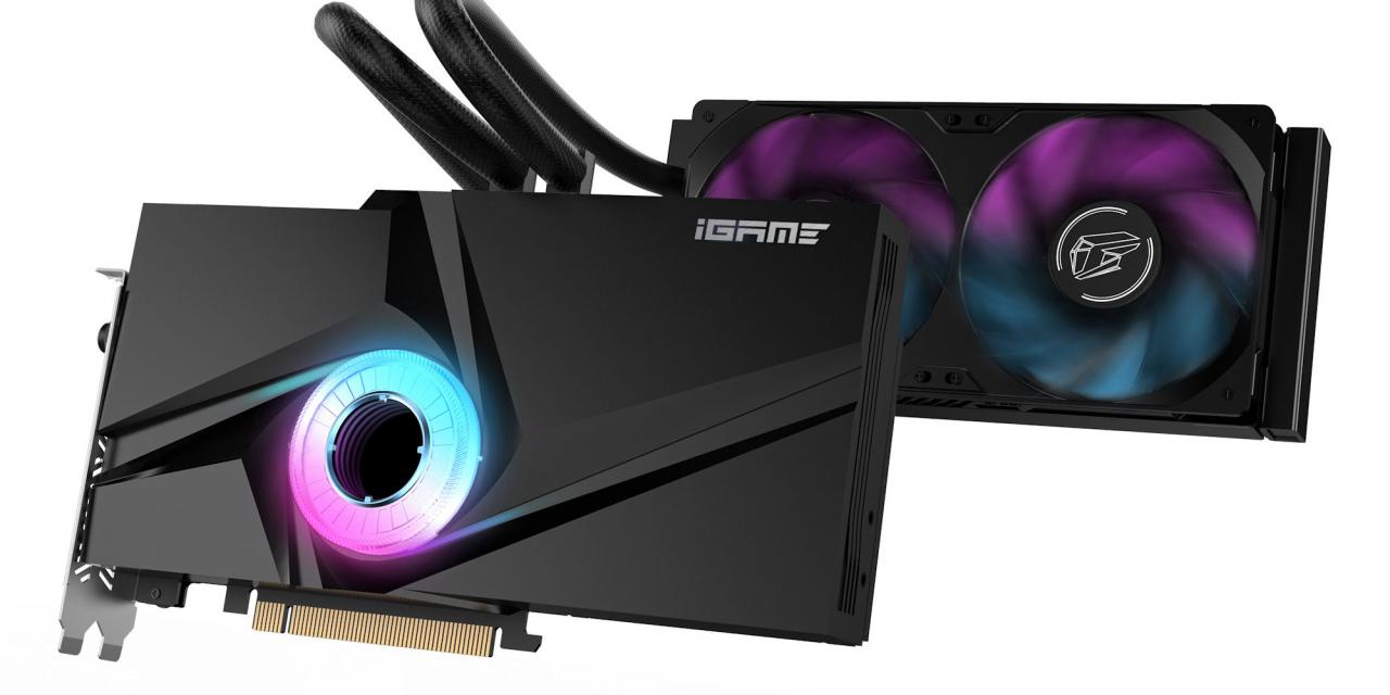 Colorful shows off range of 3090 Tis, including a compact liquid cooled one