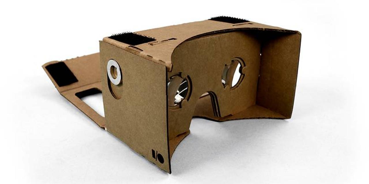 Google Virtual Reality Headset Is Literally Made Of Cardboard