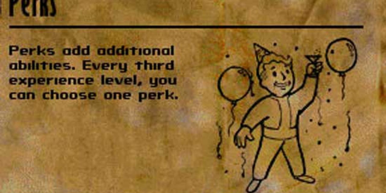 Design Your Own Fallout 3 Perk