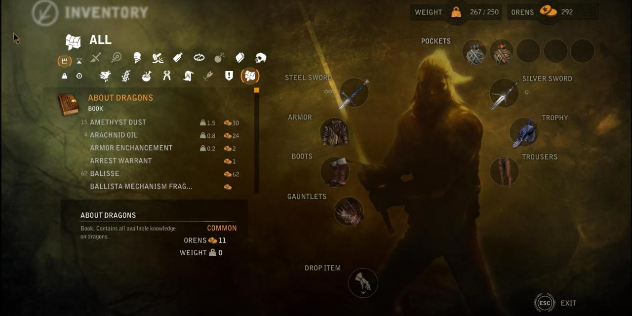 The Witcher 2: Assassins of Kings - Panel Tweaks Mod