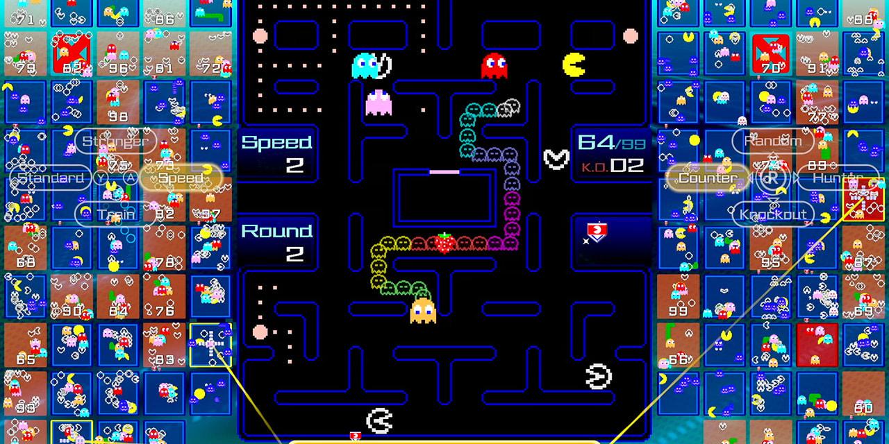 Pac-Man 99 Battle Royale game now available on the Switch