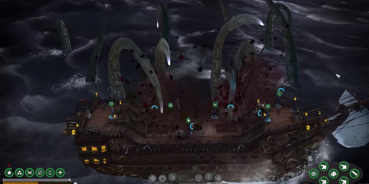 Abandon Ship will feature large, Lovecraftian sea monsters too