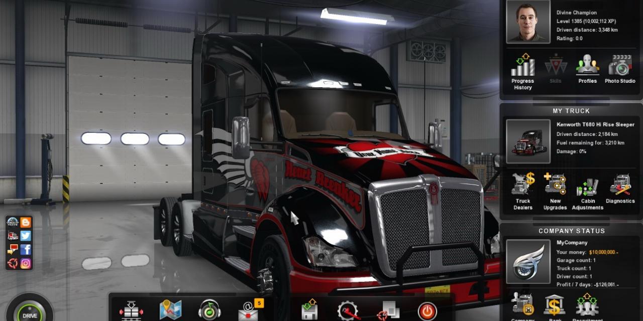 AMERICAN TRUCK SIMULATOR V1.29.1.1S (+14 TRAINER) [FUTUREX]