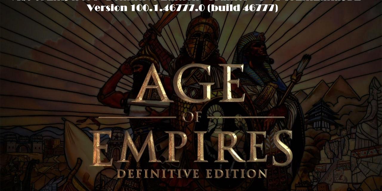 Age of Empires I - Definitive Edition +4 Trainer (build 46777)