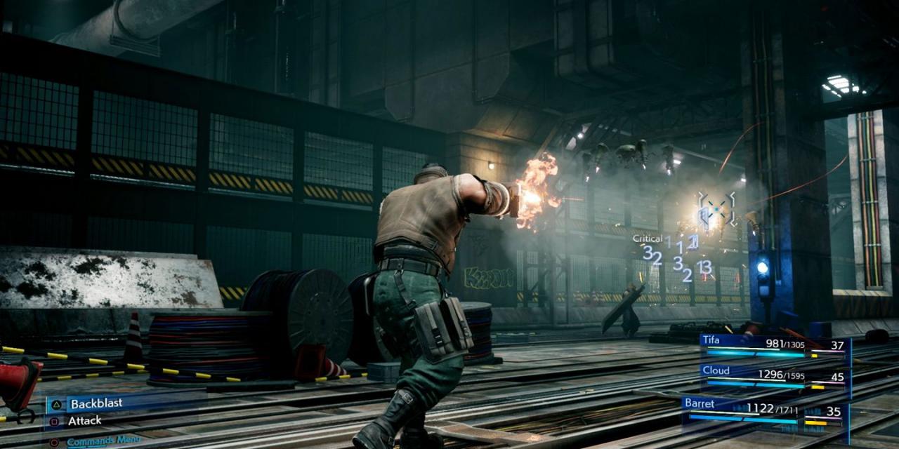 Final Fantasy VII remake will have a time-based combat mode too