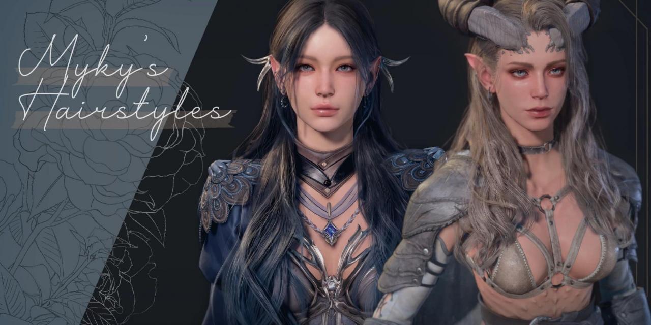 Baldur's Gate 3 Myky's Hairstyles Mod v1.0.2 Baldur's Gate 3 Myky's Hairstyles Mod v1.0.2