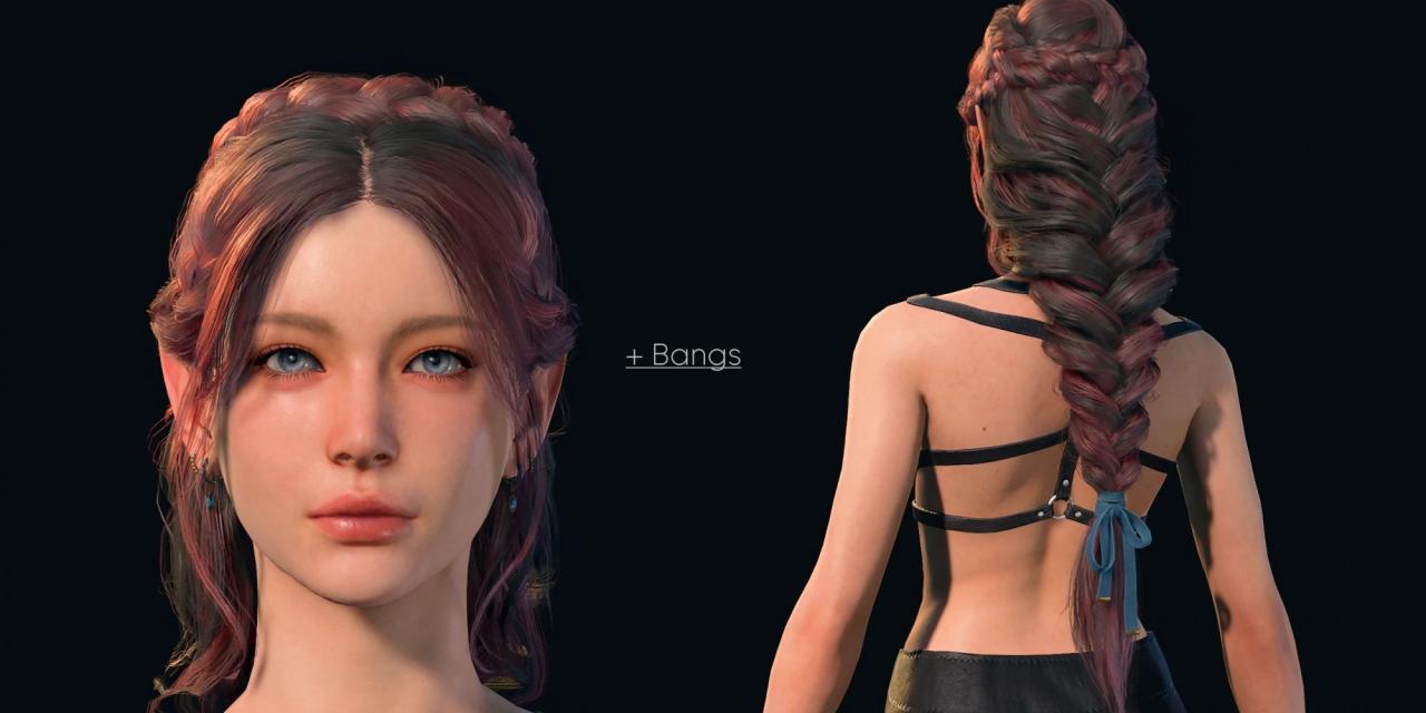 Baldur's Gate 3 Myky's Hairstyles Mod v1.0.2 Baldur's Gate 3 Myky's Hairstyles Mod v1.0.2