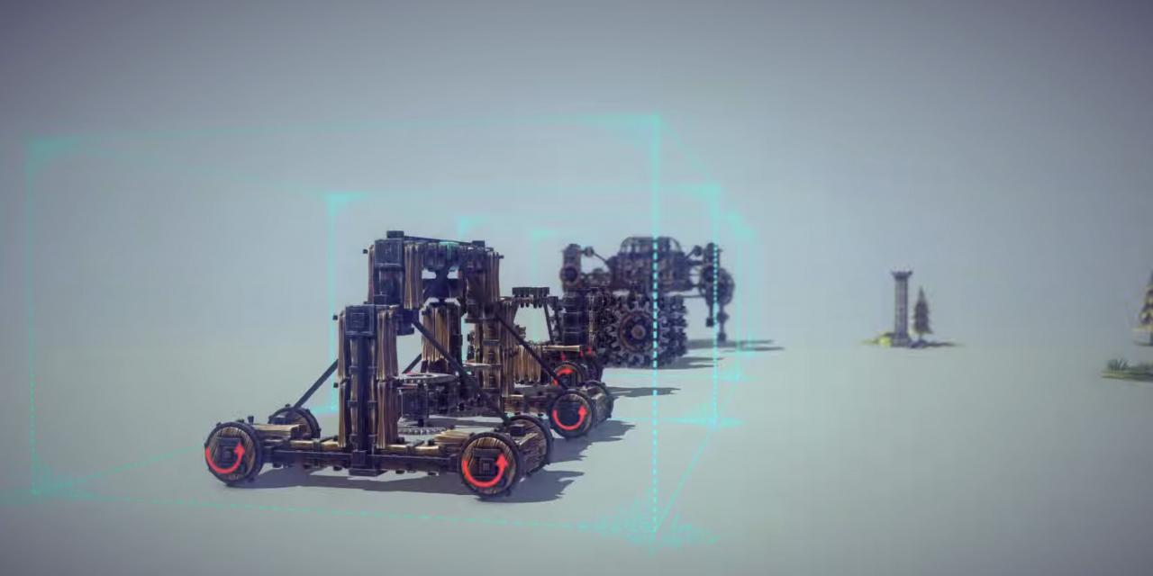 Remember Besiege? It just added Multiplayer and level editor tools