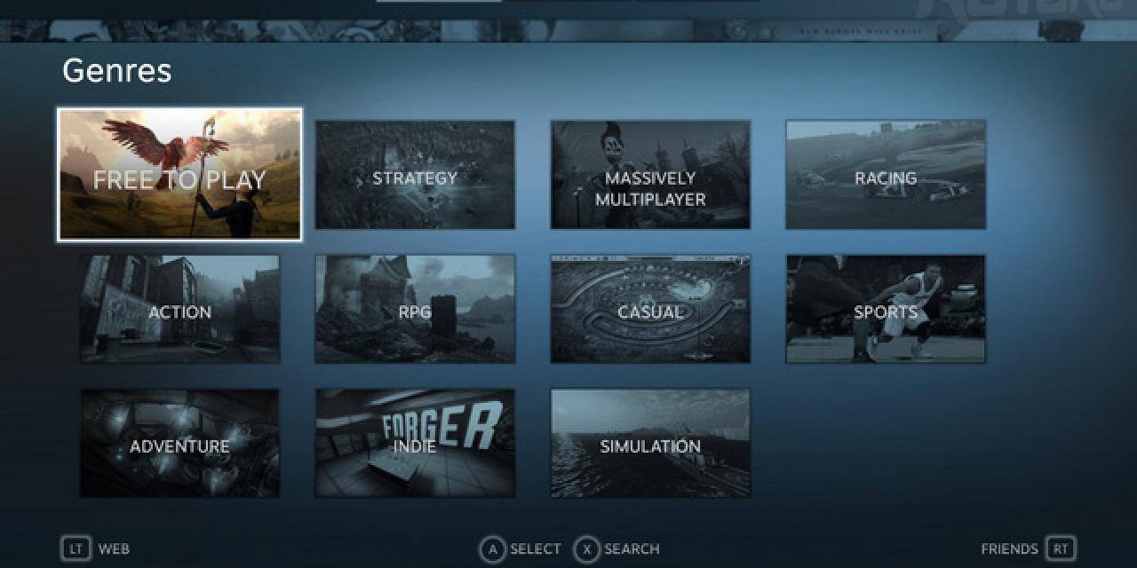 Steam Big Picture Mode Goes Live