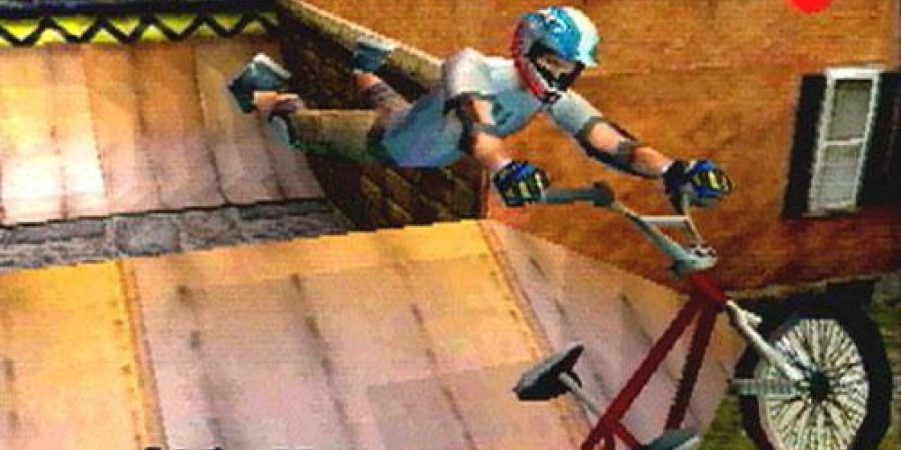 Look Ma no hands BMX treat (psx)