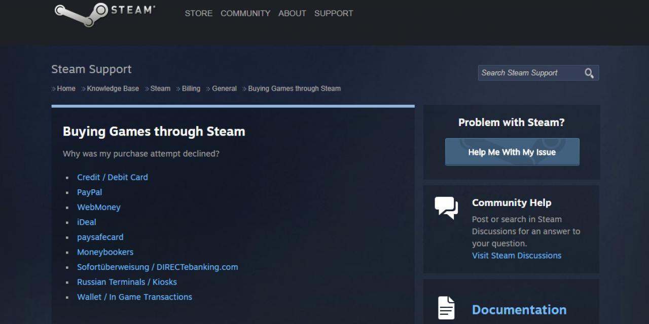 Steam has stopped accepting Bitcoin payments