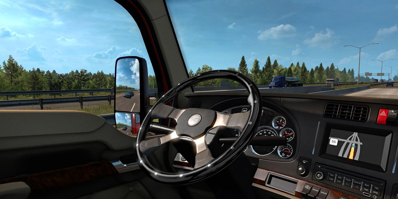 American Truck Simulator is adding openable windows