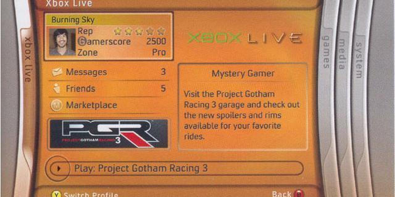 XBox 360 In-Game and Menu Images