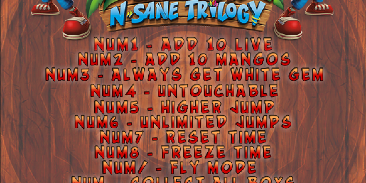 Crash Bandicoot N. Sane Trilogy (+11 Trainer) [Bortus Trainer]