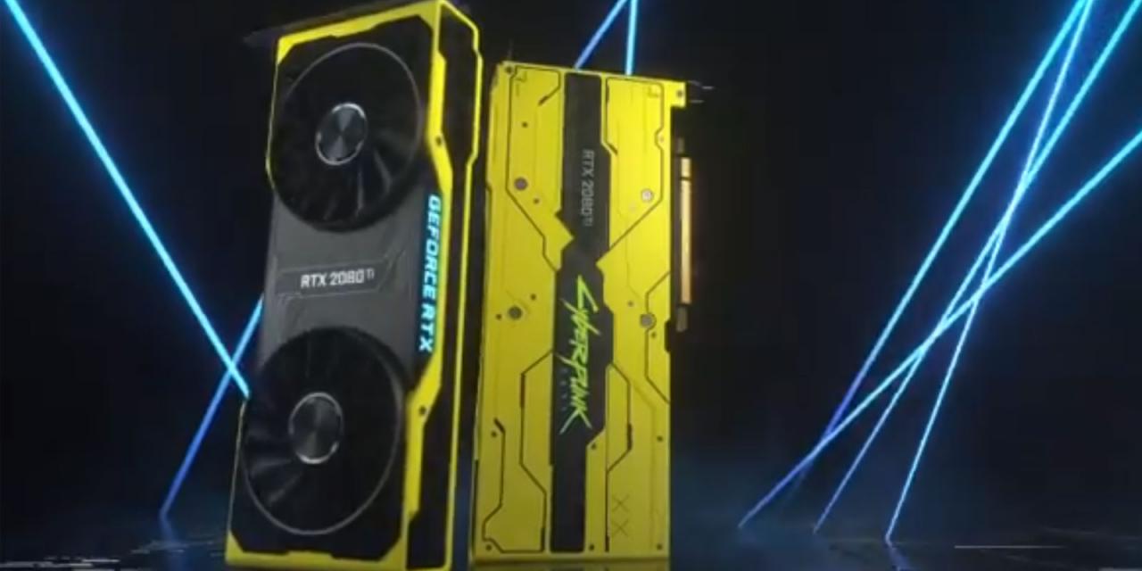 You can win an Nvidia RTX 2080 Ti Cyerpunk 2077 Edition GPU