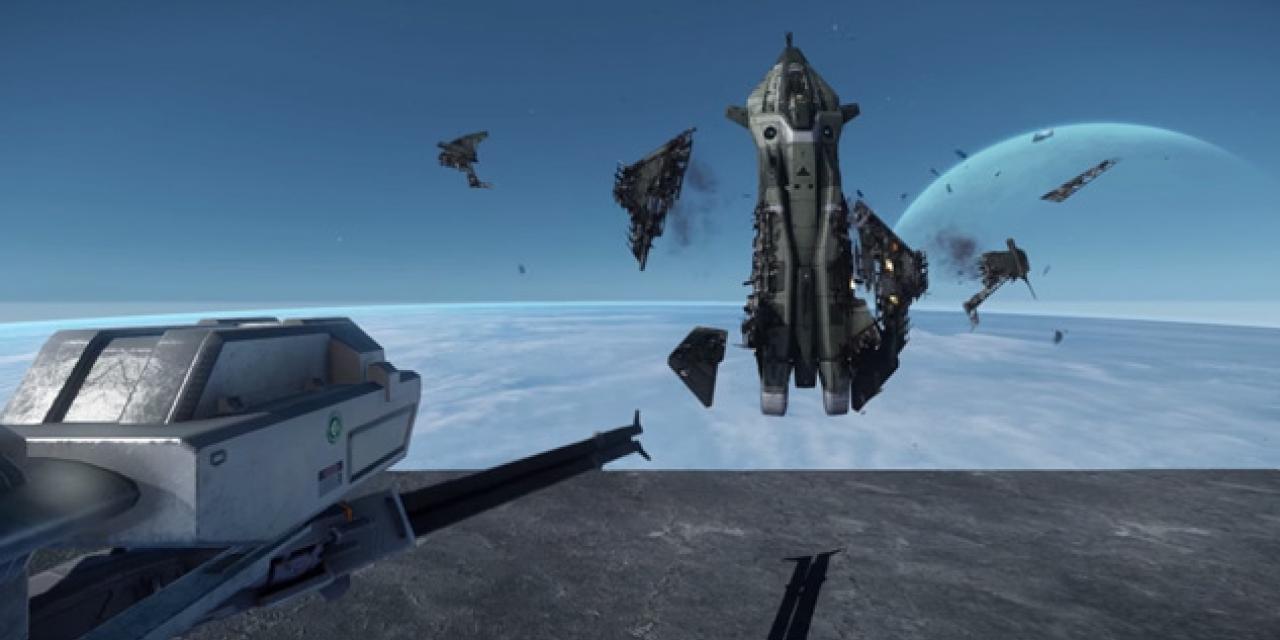 Blowing up Star Citizen ships never looked so good