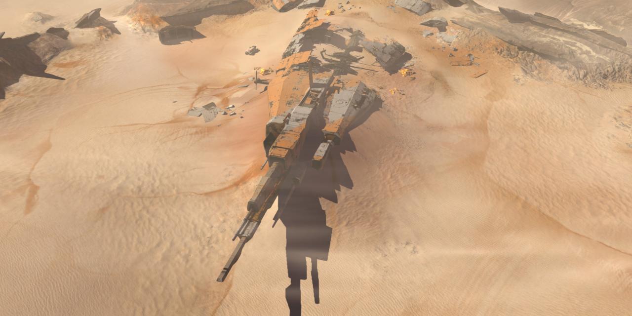 Homeworld: Deserts of Kharak sure is pretty