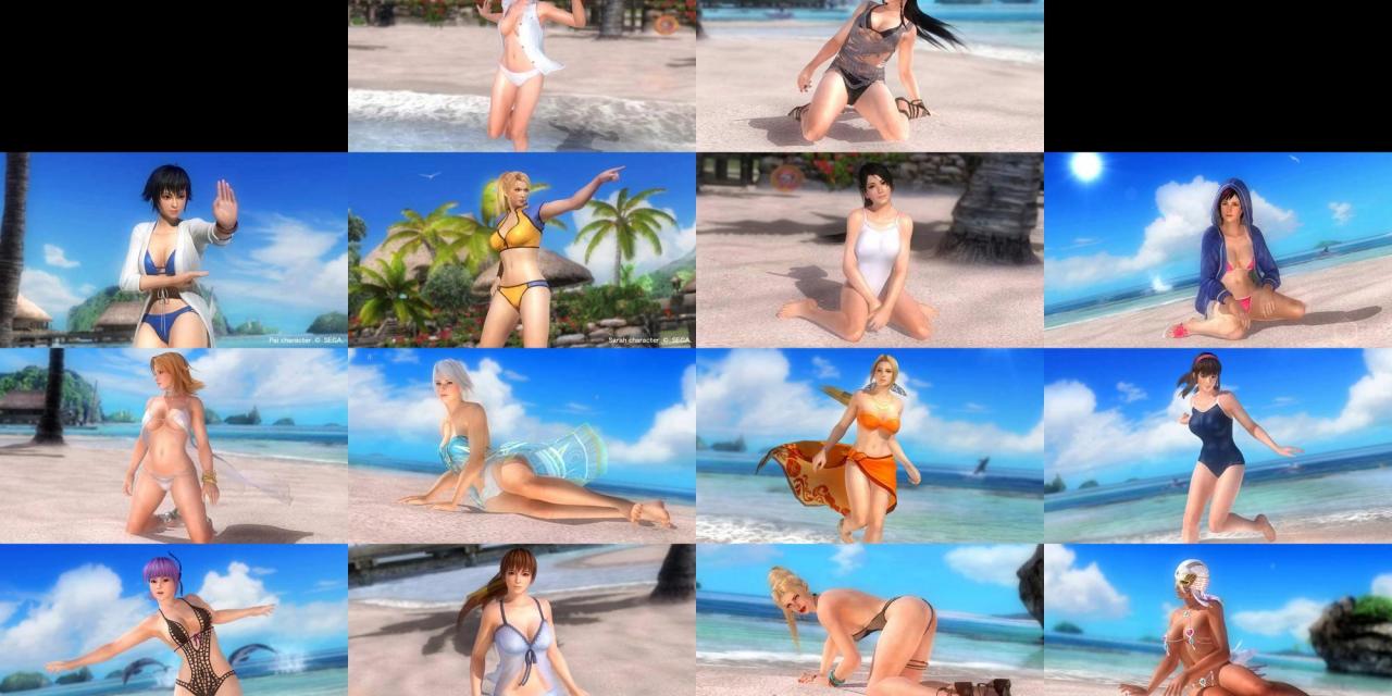 Dead or Alive 5 is still keen on fan service