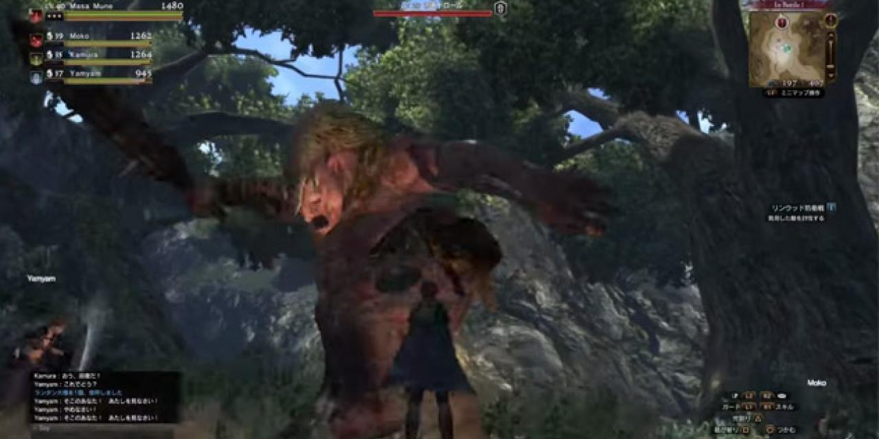Dragons Dogma Online opening movie, in-engine combat appear online