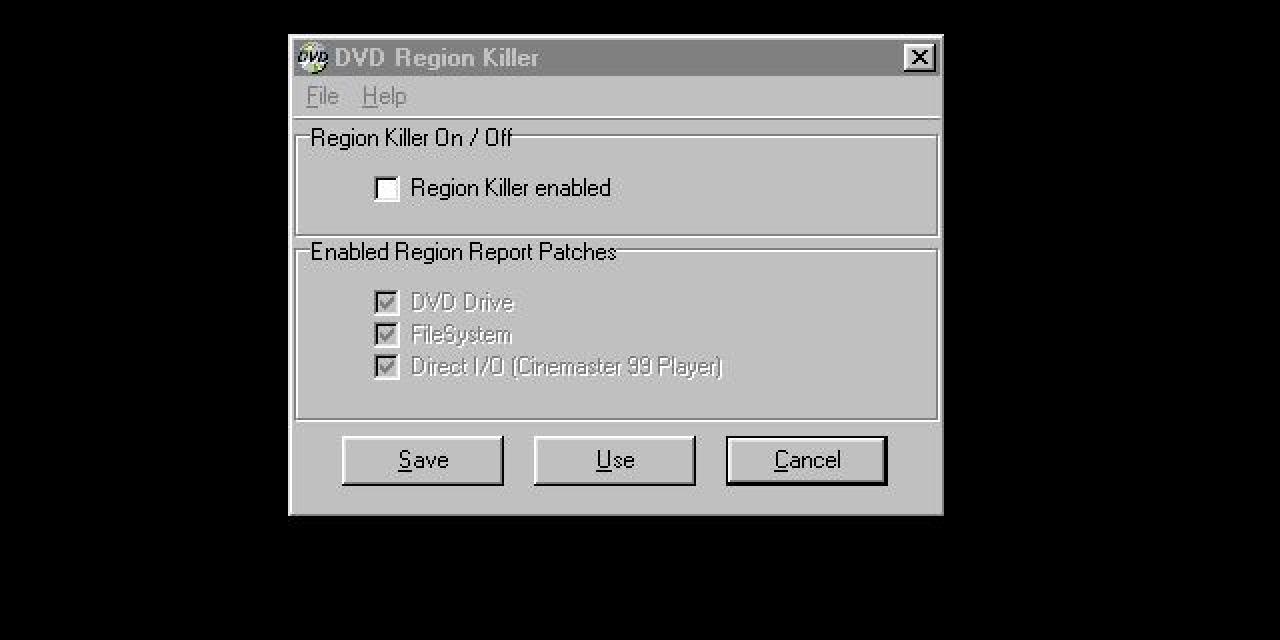 DVD Region Killer