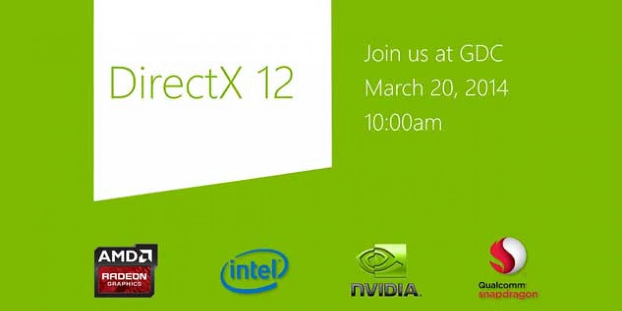 Microsoft to debut DirectX12 at GDC