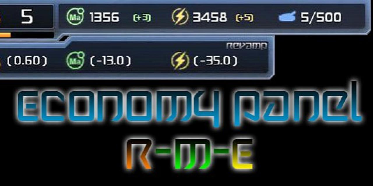 Supreme Commander 2 - Economy Panel R-M-E v1.1 UI MOD (DLC ONLY)