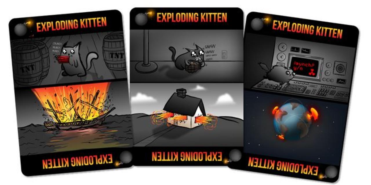 Exploding Kittens Card Game Is The Most Funded Kickstarter Game Ever
