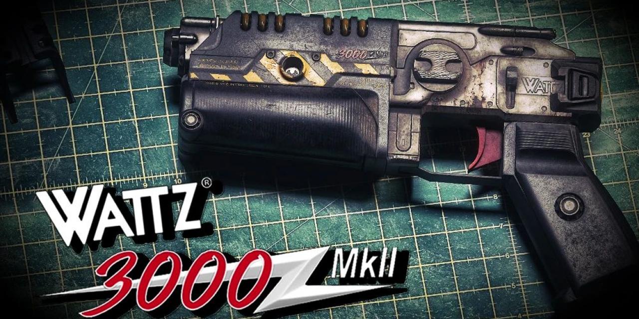 Fallout 4 Wattz 3000 mkII Laser gun Mod v1.1