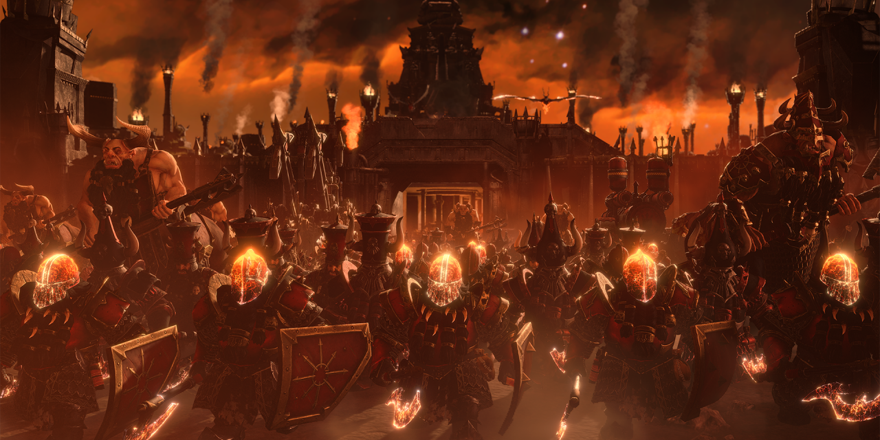 Giant-hatted evil dwarfs arrive in Warhammer 3 next month