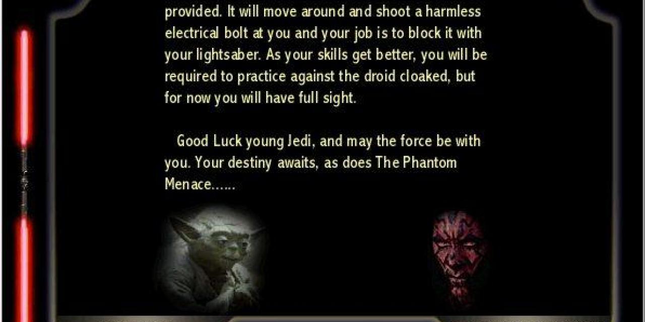 Star Wars - Jedi Training