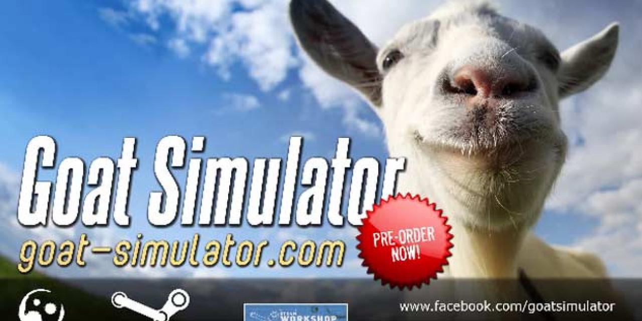 Goat Simulator has a release date