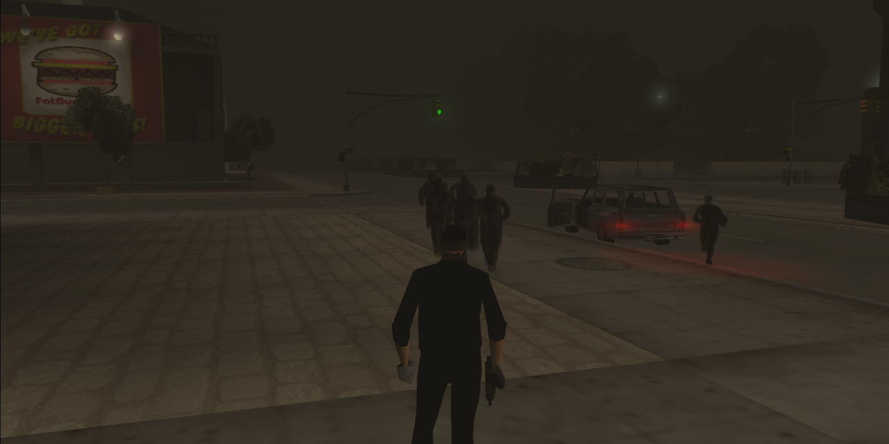 Grand Theft Auto III Surrounded By Zombies Mod v1.0