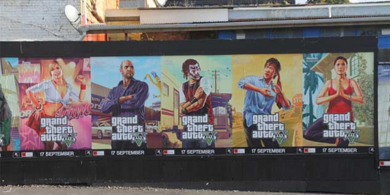 New GTA Artwork Appears on Billboards, Bus Stops