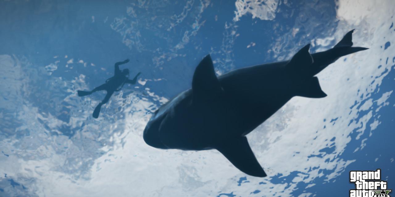 New GTA: V Screenshots With Sharks And Jet Fighters