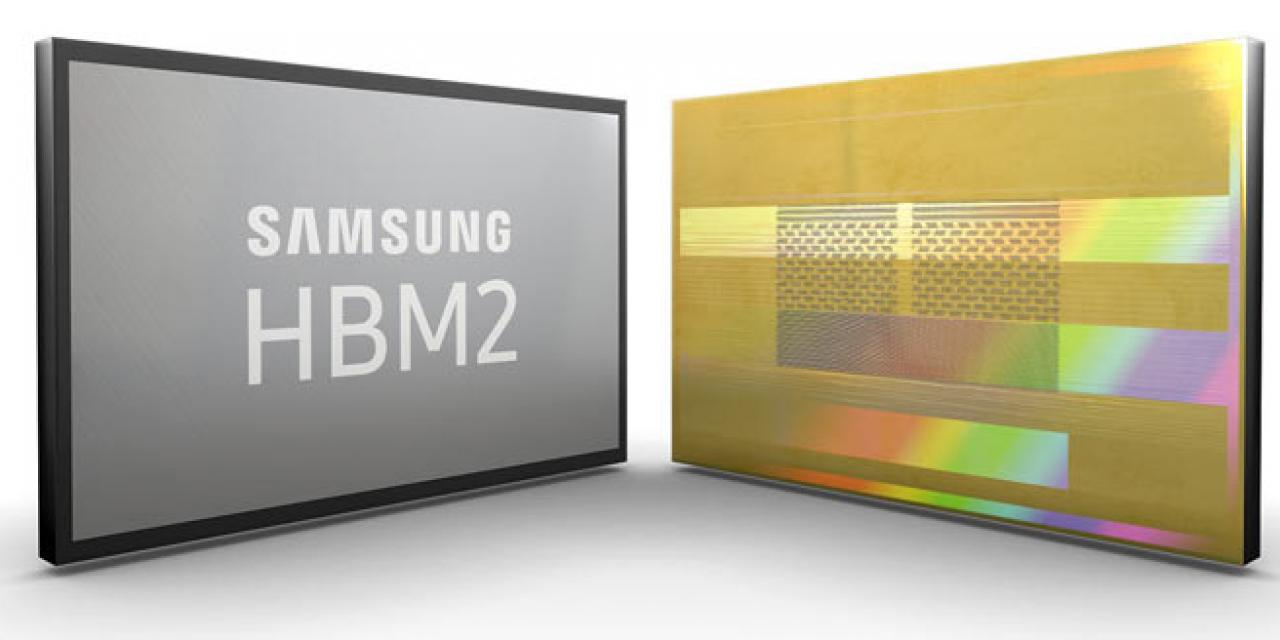 Samsung kicks off production of HBM2 memory chips